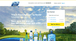 Desktop Screenshot of icemountaindirectdelivery.com
